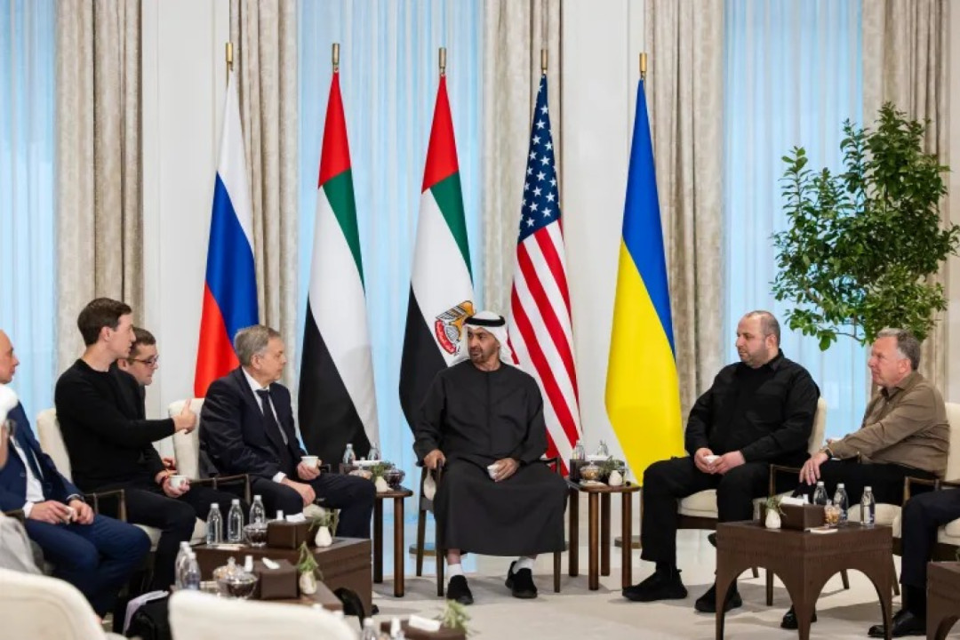 Diplomasi Teritorial Ukraina-Rusia Berlanjut di Abu Dhabi
