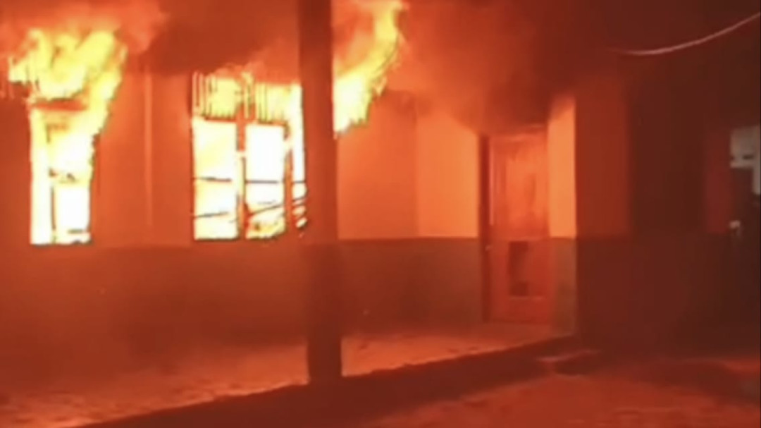 Pondok Pesantren di Palas Lampung Selatan Terbakar, Diduga Korsleting Listrik