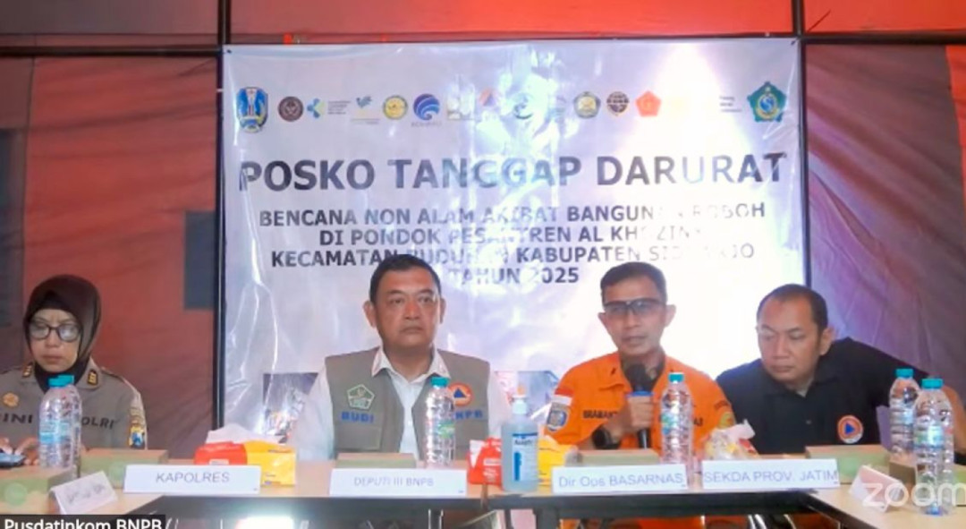 Basarnas: 67 Korban Meninggal Dunia dalam Reruntuhan Ponpes Al Khoziny Sidoarjo