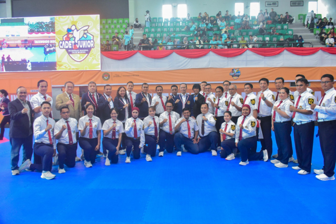 Ketum PBTI Buka Kejurnas Taekwondo 2026, Tekankan Sportivitas