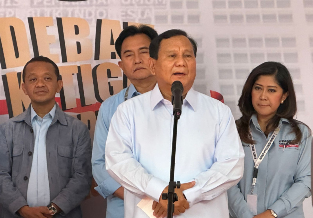 Prabowo Kecewa Pertahanan Dipakai Untuk Bahan Politik