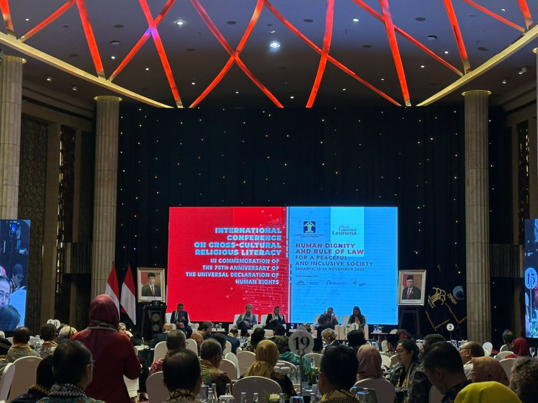 Kemenkumham dan Institut Leimena Gelar Konferensi Internasional Literasi Agama Lintas Budaya