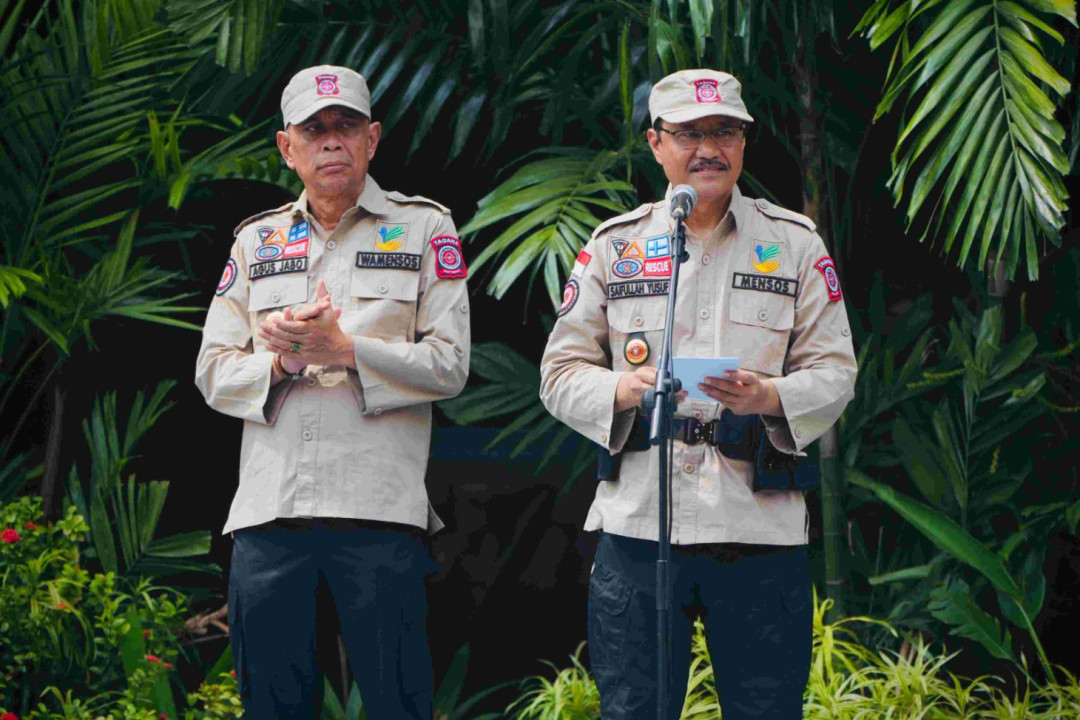 Mensos: Tagana Garda Terdepan Negara Saat Bencana