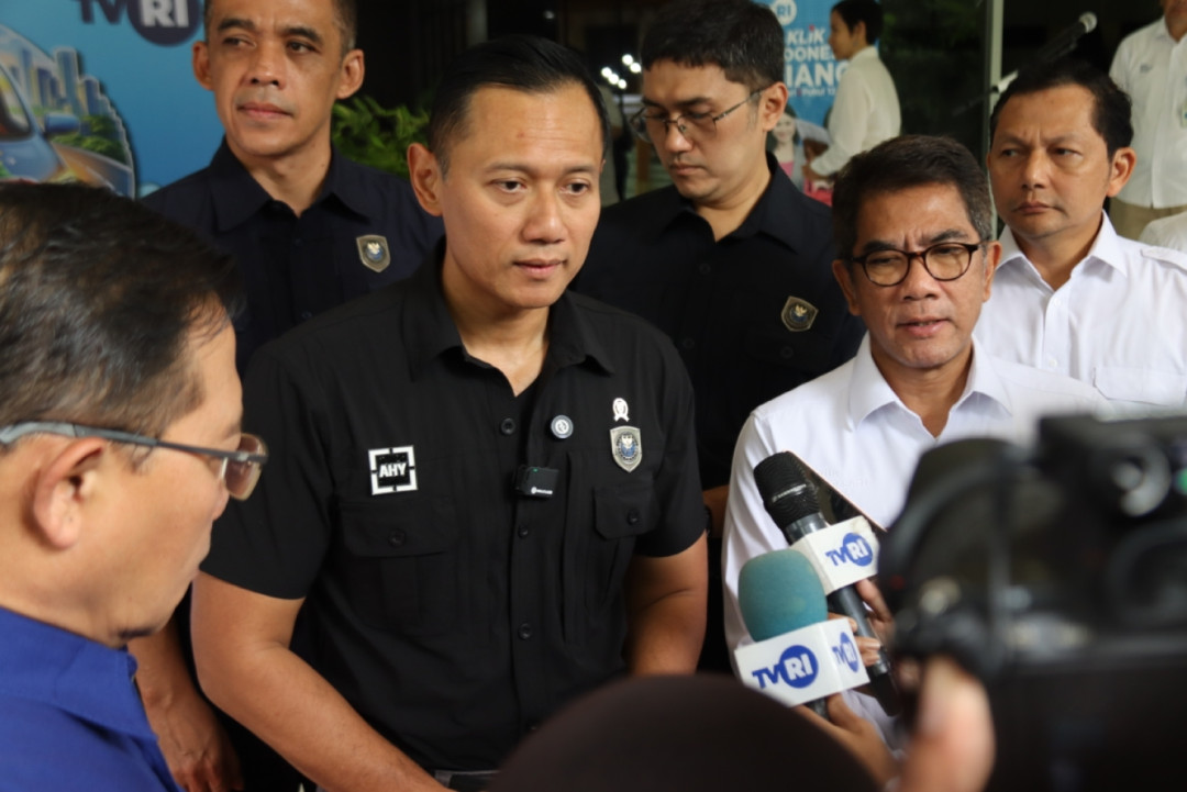 AHY Pesankan Tim Liputan TVRI Utamakan Keselamatan dan Jaga Kualitas Informasi Selama Nataru