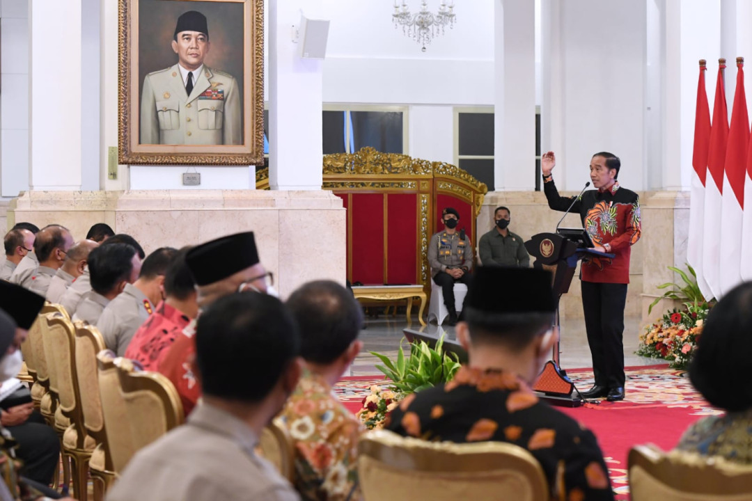 Presiden Jokowi Berikan 5 Arahan Kepada Jajaran Polri