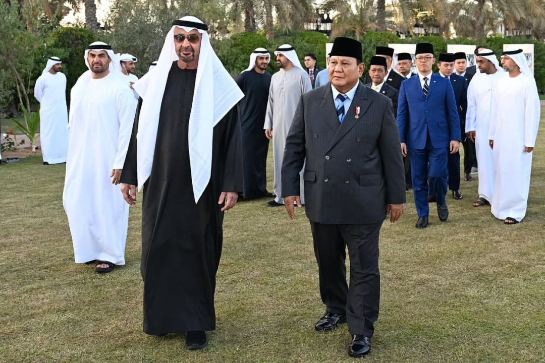 Presiden Prabowo Bertemu 7 Pemimpin Emirat di Abu Dhabi