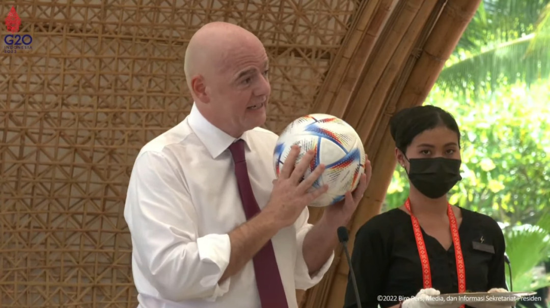 Presiden FIFA Sebut Pendapatan GDP dari Sepak Bola Capai 300 Miliar US Dollar