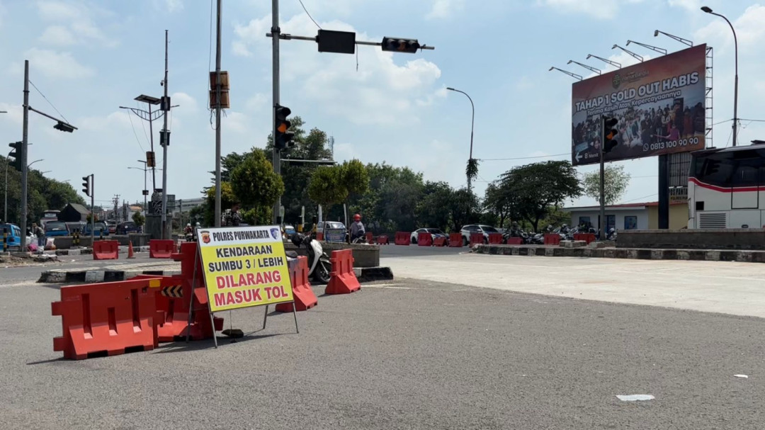 Antisipasi Macet, Kendaraan Sumbu Tiga Dibatasi di Tol Cikopo