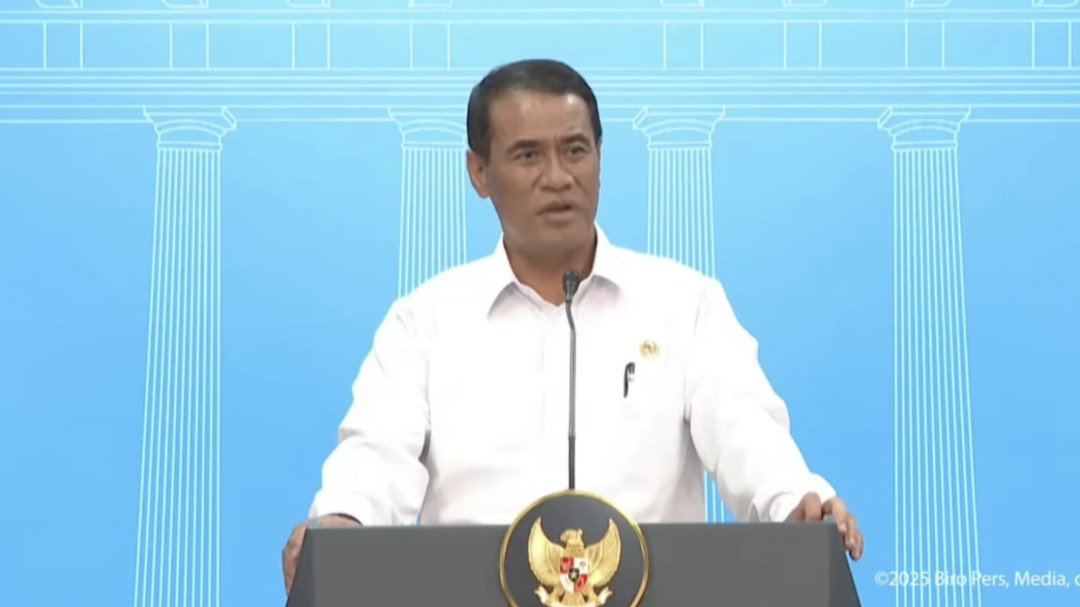 Presiden Prabowo Tunjuk Mentan Amran Jadi Kepala Bapanas