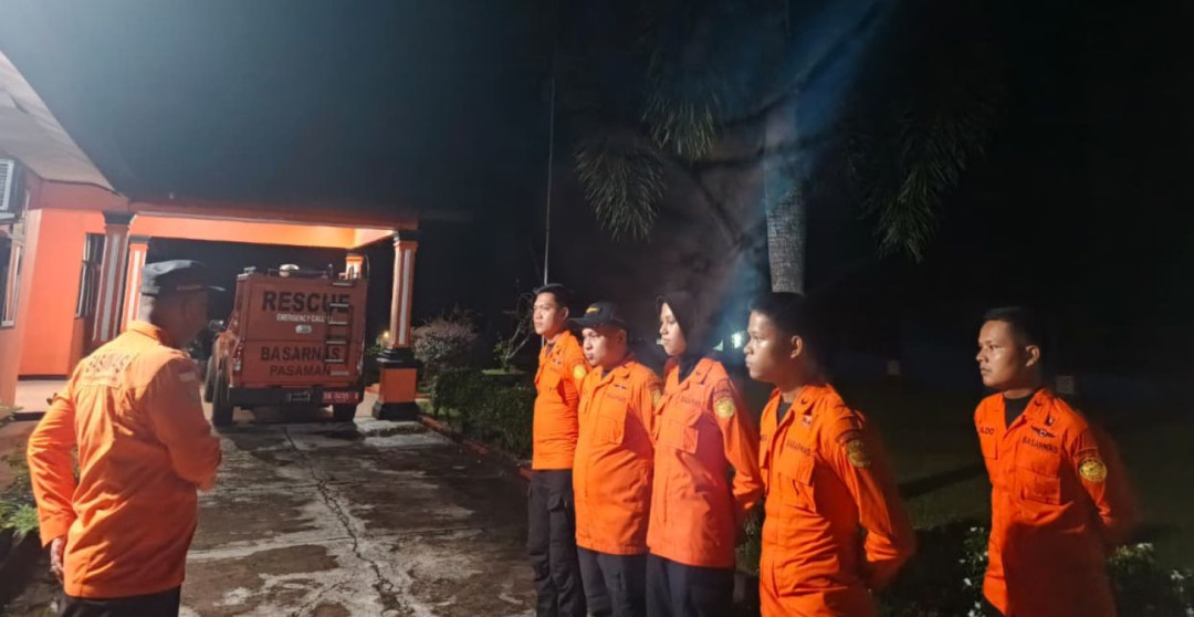 Bocah 6 Tahun Hanyut di Sungai Batang Lapu, Tim SAR Lakukan Pencarian 