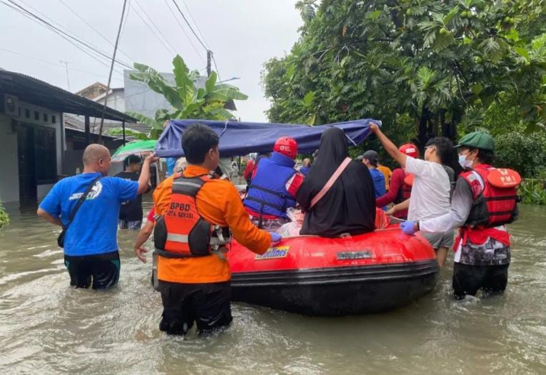 Banjir Jakarta Masih Meluas, 14 RT Tergenang hingga Siang Hari