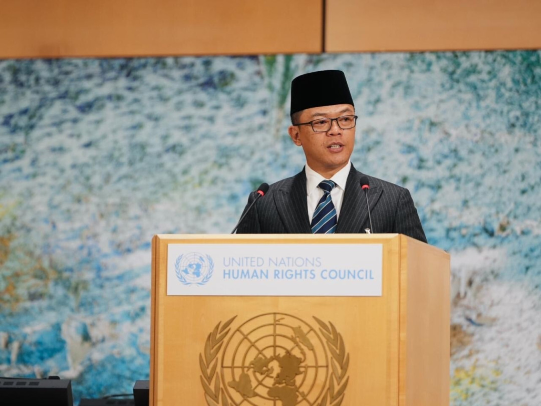 Menlu Sugiono Serukan Ketahanan Kolektif Perlucutan Senjata