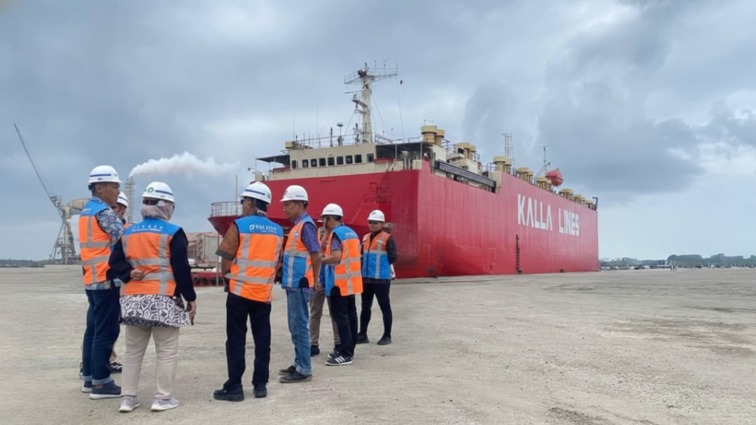 Ribuan Ton Bantuan Kemanusiaan Disalurkan Lewat Pelabuhan Pelindo