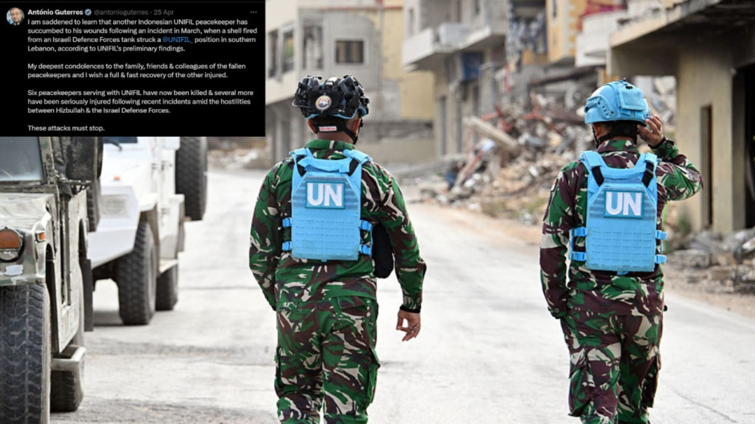 Sekjen PBB Berduka Prajurit TNI Gugur