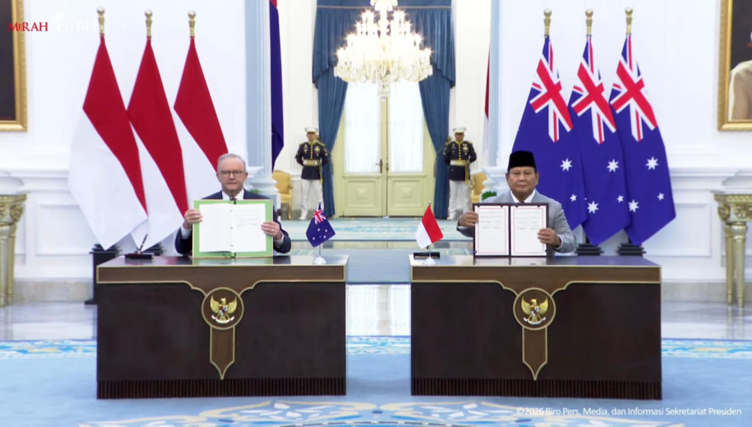 Indonesia–Australia Teken Traktat Keamanan Bersama