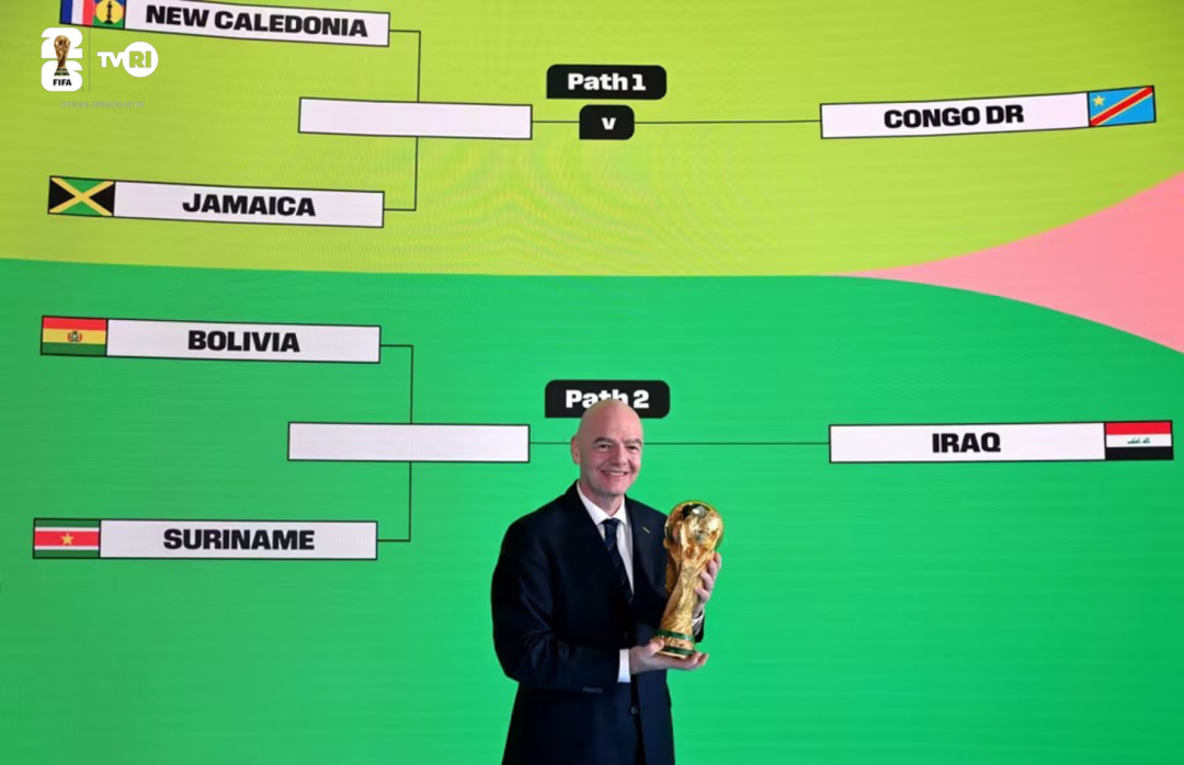 Enam Negara Berebut Tiket Terakhir Piala Dunia 2026