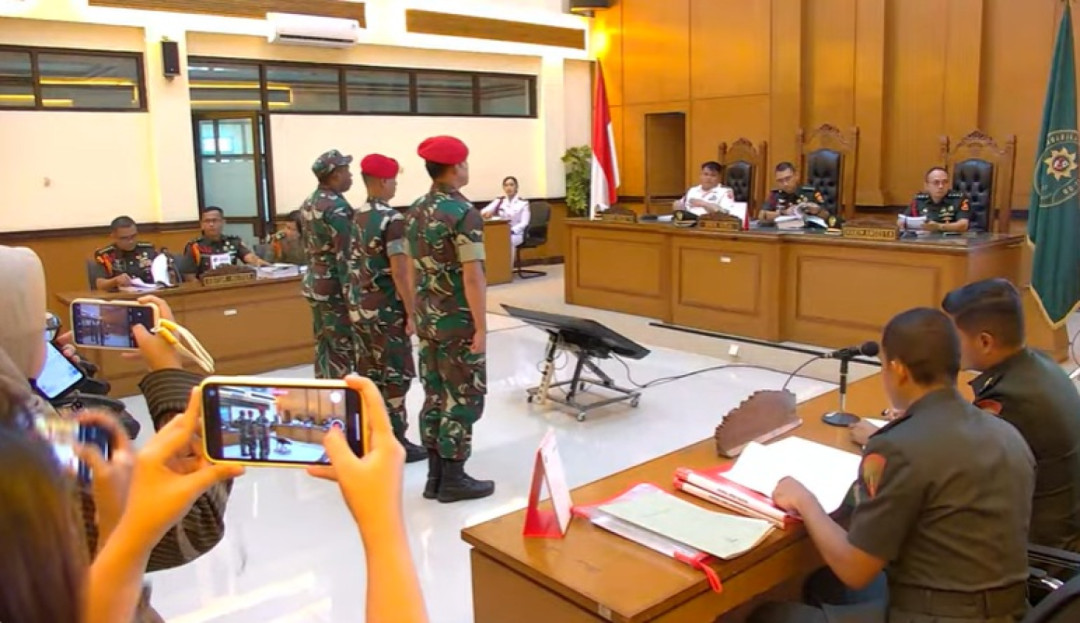 Terdakwa Pembunuhan Kepala Cabang Bank Ajukan Eksepsi