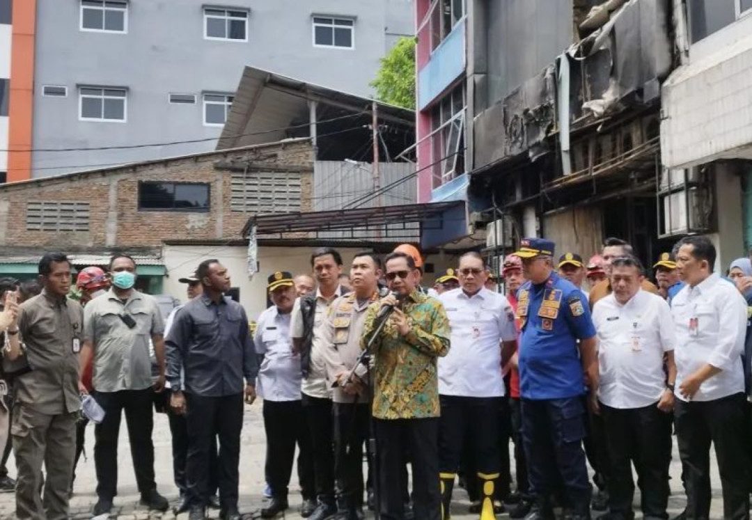 Mendagri Ungkap Arahan Presiden Prabowo Usai Kebakaran Gedung Terra Drone
