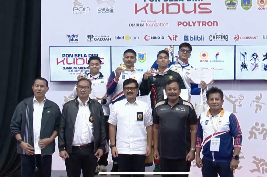INKAI Dominasi Perolehan Medali di Cabor Karate PON Bela Diri 2025 di Kudus