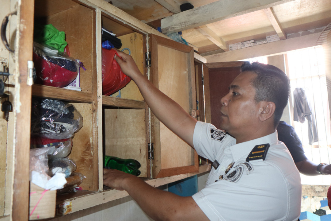 Rangkaian HBP ke 62, Lapas Tembilahan Gelar Razia Gabungan Bersama APH