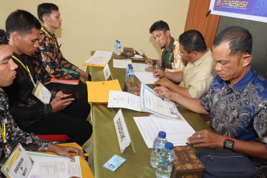 Seleksi Transparan dan Profesional, Polres Kepulauan Anambas Gelar Pemeriksaan Administrasi Bintara Polri 2026