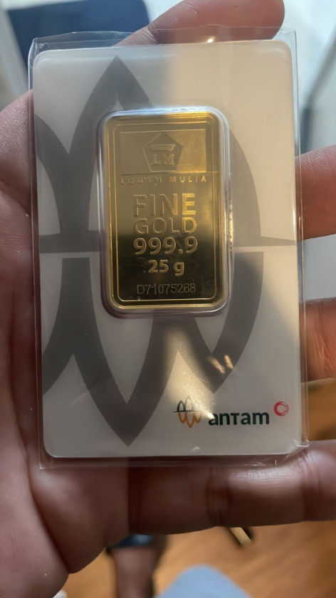 Naik Rp22.000, Harga Emas Antam jadi Rp1,164 Juta Per Gram