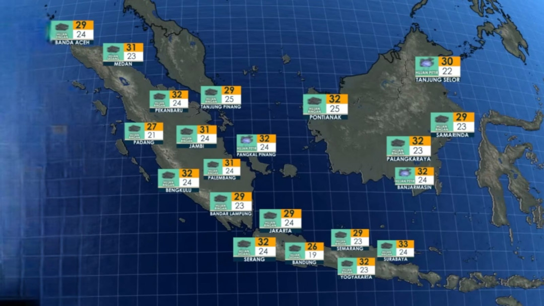 Update Cuaca: Jakarta dan 6 Wilayah Diprediksi Hujan Lebat