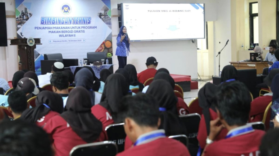 Ratusan Penyedia MBG di Kepulauan Seribu Dapat Pelatihan Keamanan Pangan