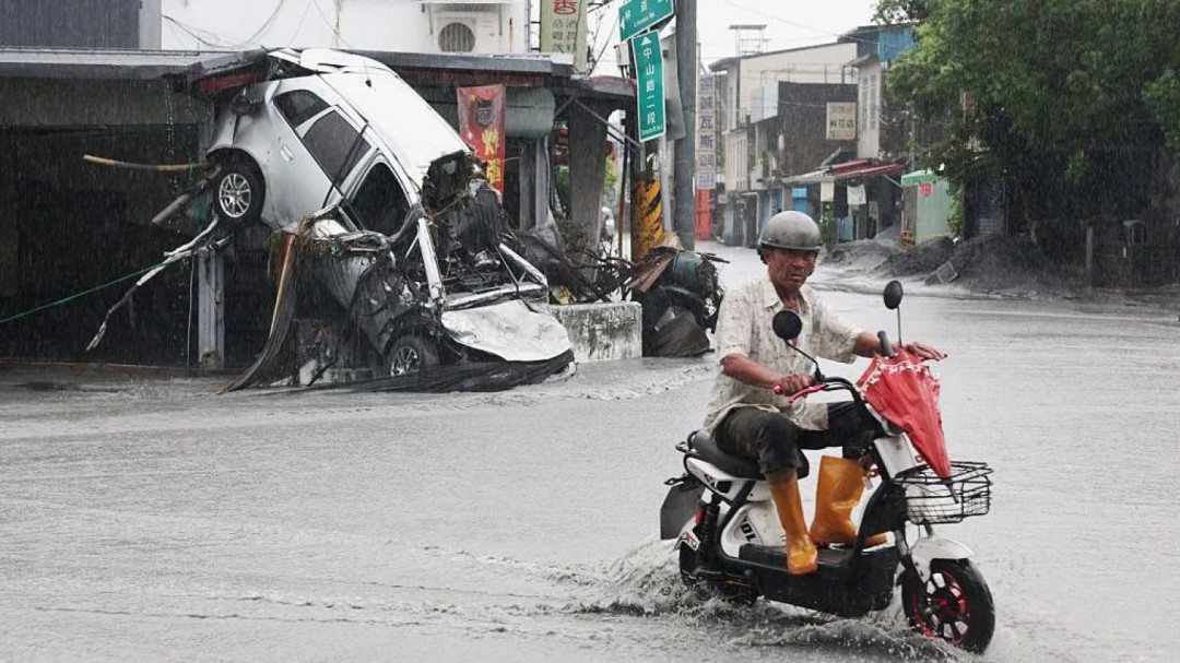 Topan Ragasa Menerjang Tiongkok, 17 Orang Tewas di Taiwan