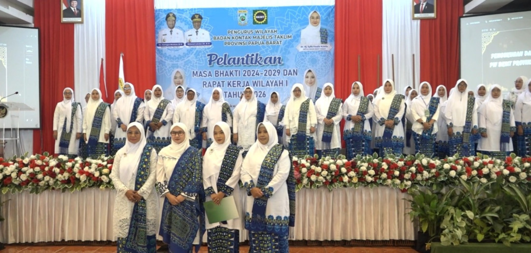 BKMT Papua Barat Resmi Lantik Pengurus Wilayah dan Gelar Rakerwil 2026
