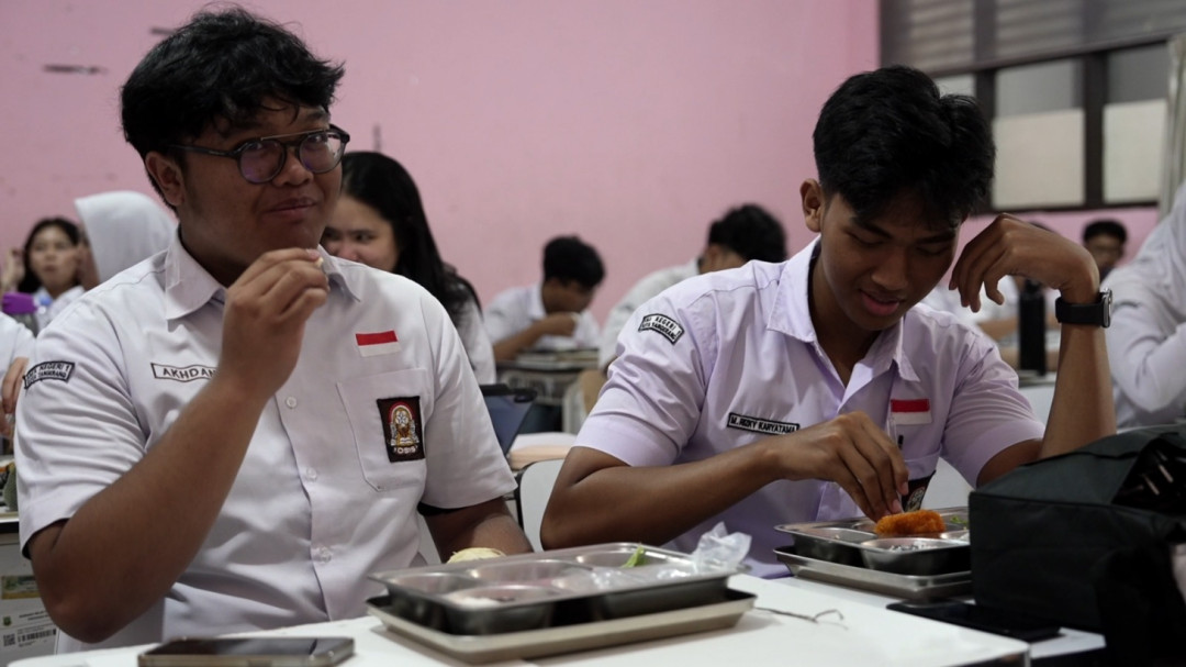 Apresiasi Program MBG, Siswa SMAN 1 Tangerang: Nutrisi Meningkat dan Uang Jajan Awet