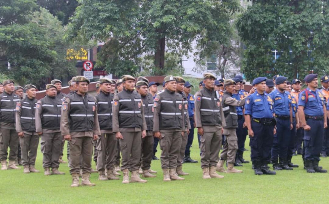 96 Personel Satpol PP Jakbar Disiagakan Amankan Malam Takbiran di Kota Tua