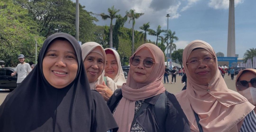 Polri Gelar HUT ke-79 Bhayangkara di Monas, Warga Antusias Hadiri Perayaan
