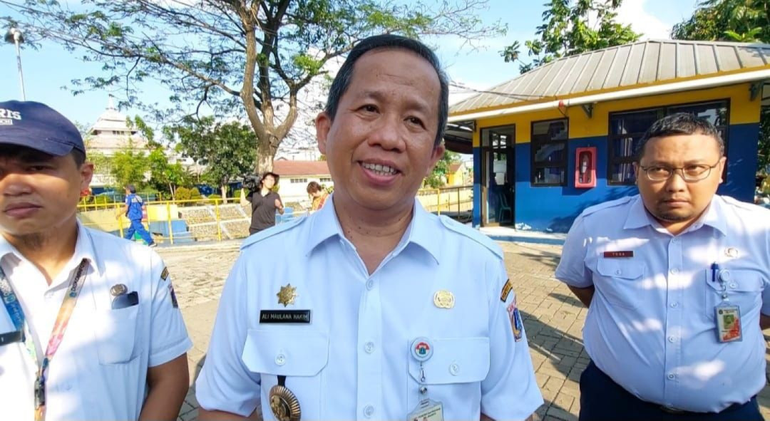 Walikota Jakut Ali Maulana Dampingi Kaisar Jepang Tinjau Pompa di Waduk Pluit 