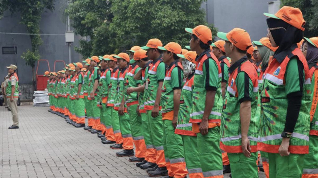 2.859 Petugas Disiagakan Jaga Kebersihan Jakarta Selama Libur Lebaran