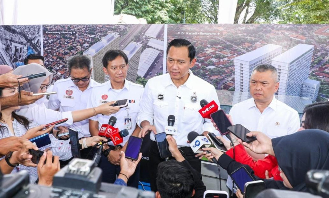Menko AHY Dukung Pengembangan Hunian Terintegrasi Berbasis TOD di Kawasan Stasiun