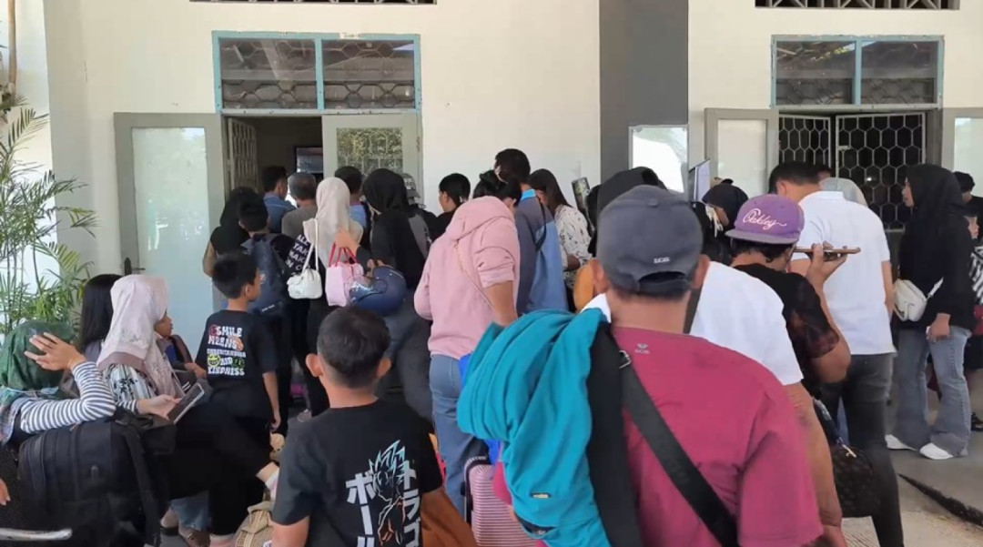 Pelabuhan Tanjung Kalian Padat, Kendaraan Difilter Lewat Buffer Zone