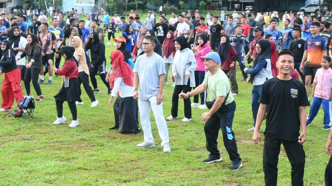 Warga Makassar dan Maros Padati CFD di Lanud Sultan Hasanuddin