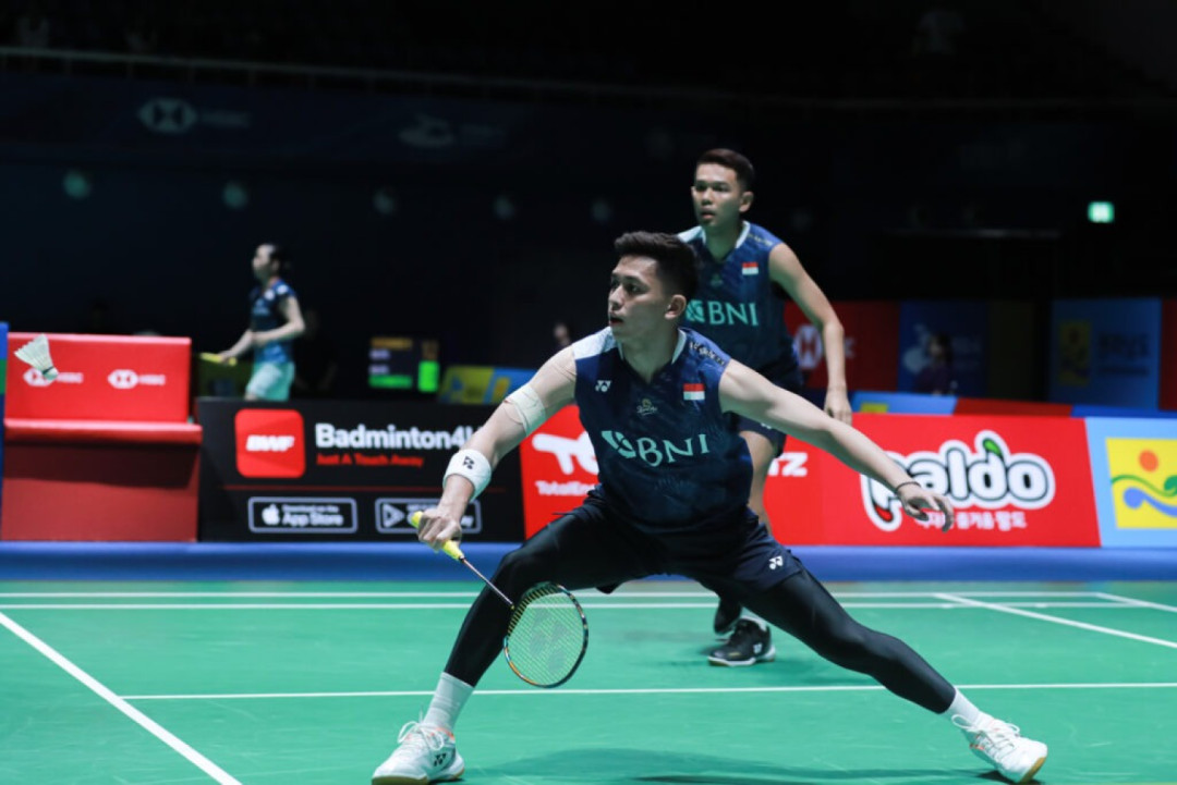 Korea Open 2023: Lolos ke Semifinal, Fajar/Rian Akui Belum Maksimal