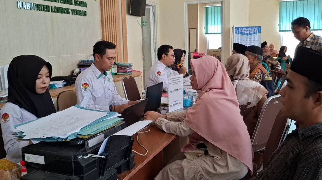 Pelunasan Biaya Haji Tahap Dua Lombok Tengah Dibuka 2–9 Januari 2026