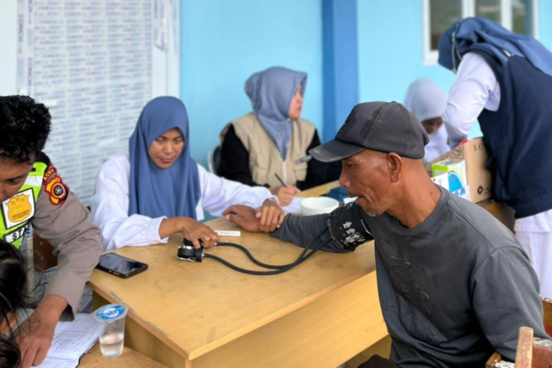 Puskesmas Pante Raya Perkuat Layanan Kesehatan Pengungsi Pascabencana di Aceh