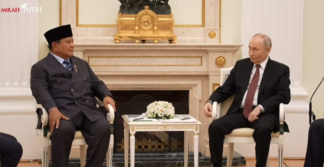 Momen Hangat Pertemuan Presiden Prabowo dan Presiden Putin di Moskow