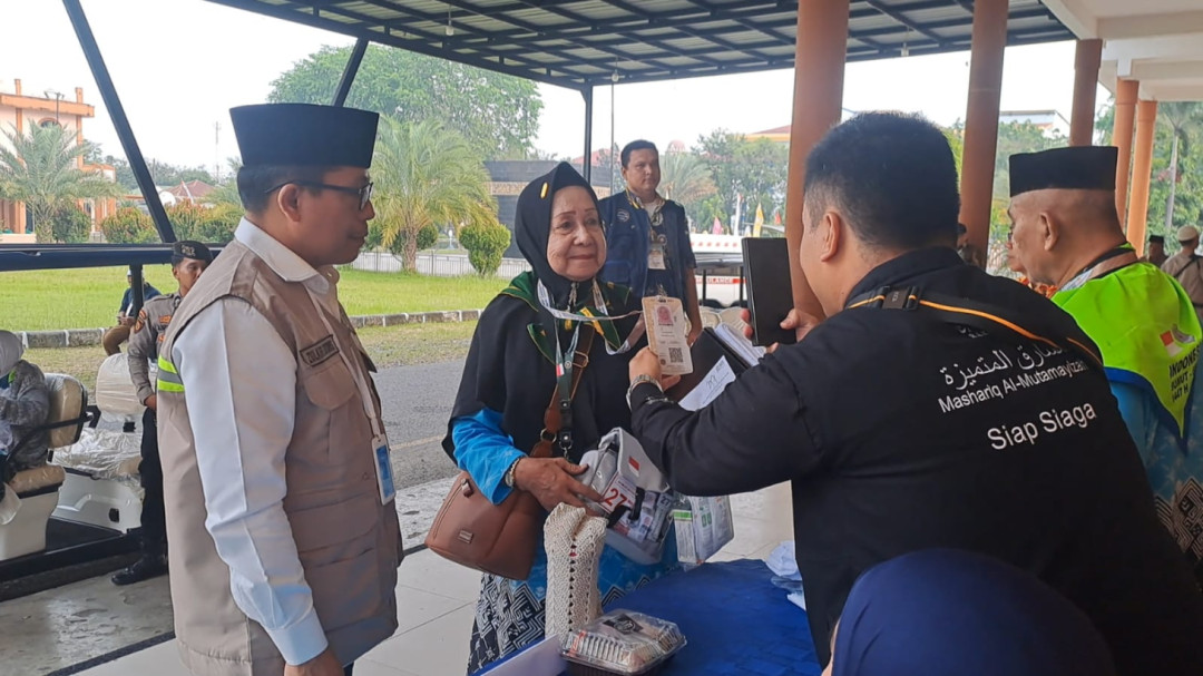 360 Jemaah Binjai-Medan Masuki Embarkasi, Tandai Dimulainya Haji 2026