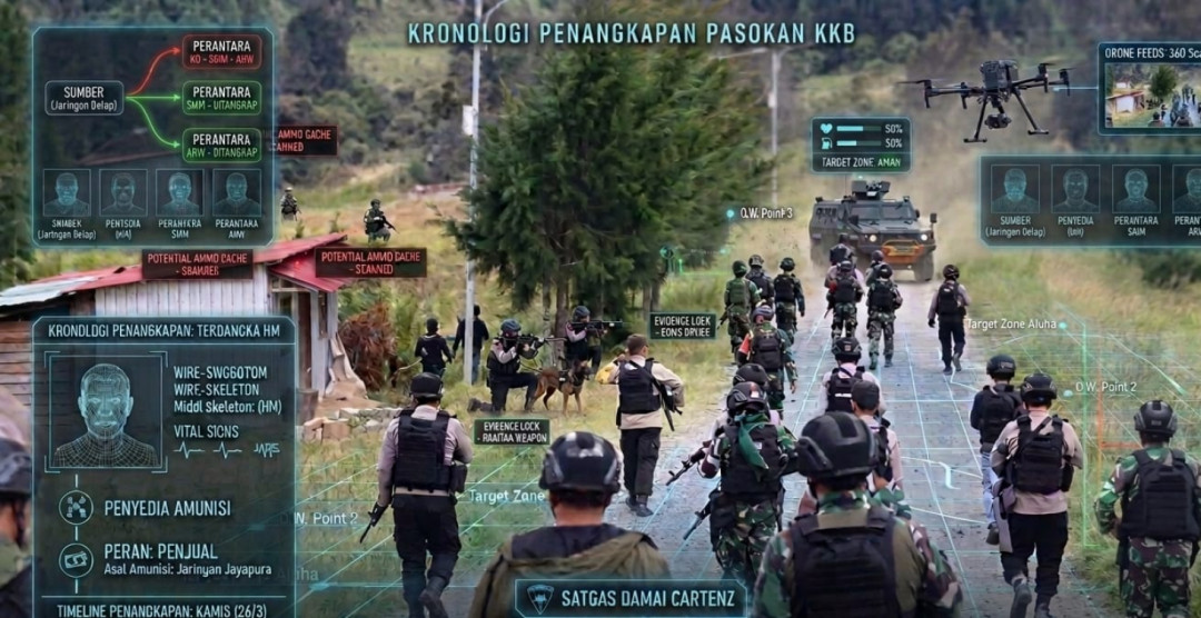 Jejak Gelap Pemasok Senjata Papua Terbongkar