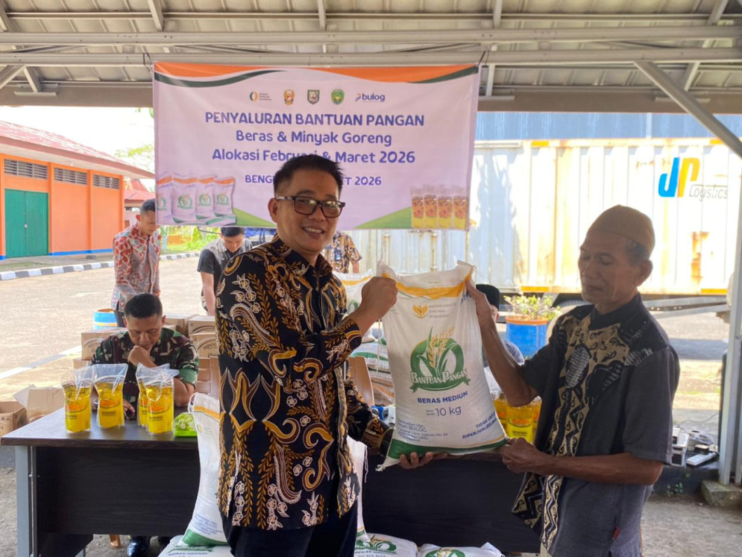 270 Ribu Warga Bengkulu Terima Bantuan Pangan Selama Ramadan