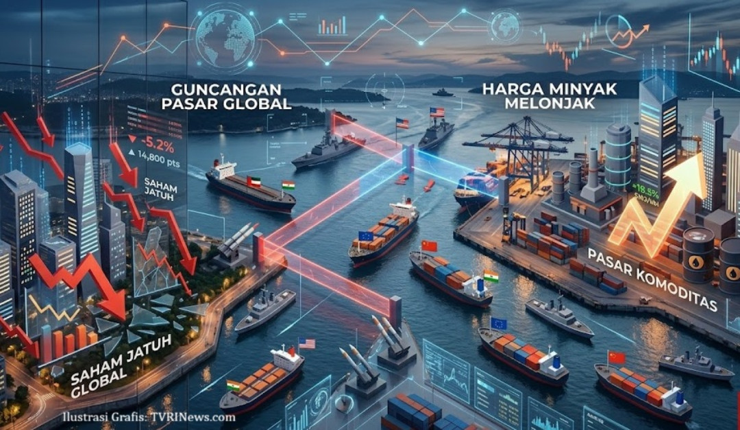 Blokade Selat Hormuz AS, Picu Guncangan Pasar Global