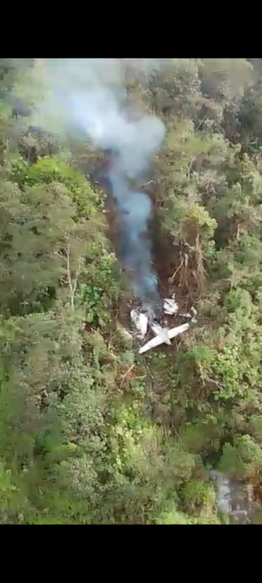 Pesawat SAM Air Jatuh Di Yalimo, Polda Papua: Pihak Terkait Berupaya Lakukan Evakuasi