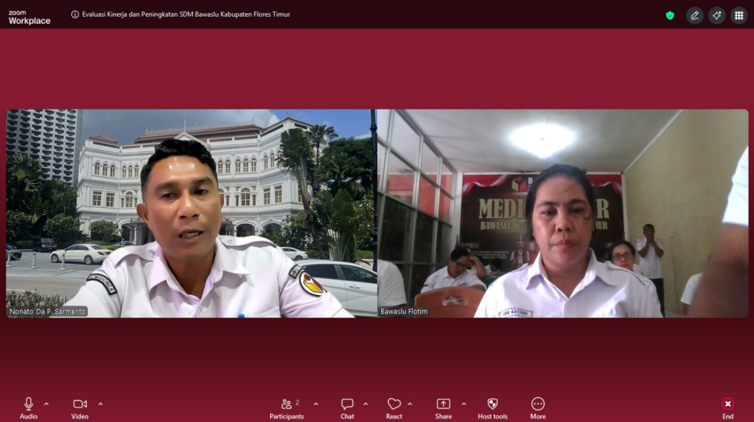 Bawaslu Flotim Tingkatkan Kapasitas Pengawasan di Masa Non Tahapan