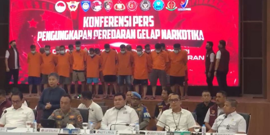Dalam 10 Bulan, Bareskrim Polri Tetapkan 51.763 Tersangka Kasus Narkoba
