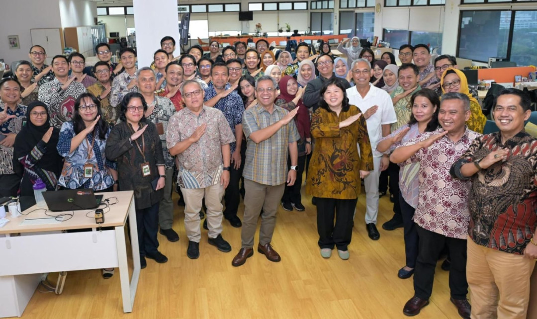 Perkuat Koordinasi Awal Tahun, Wamenkeu Suahasil Tinjau Unit Eselon I Kemenkeu RI